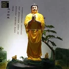 Life Size Fiberglass Religious Buddha Statues Wax Figure