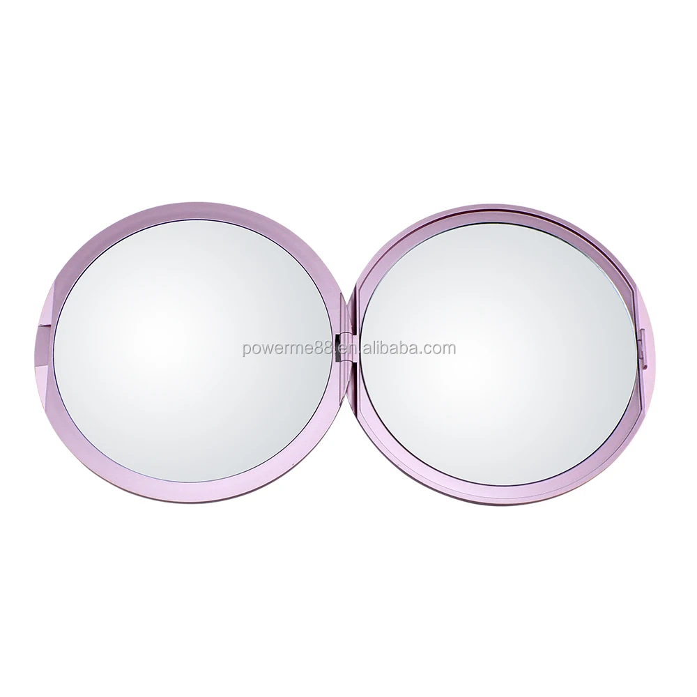 new plastic folding pocket gift mirror portable bag thin makeup