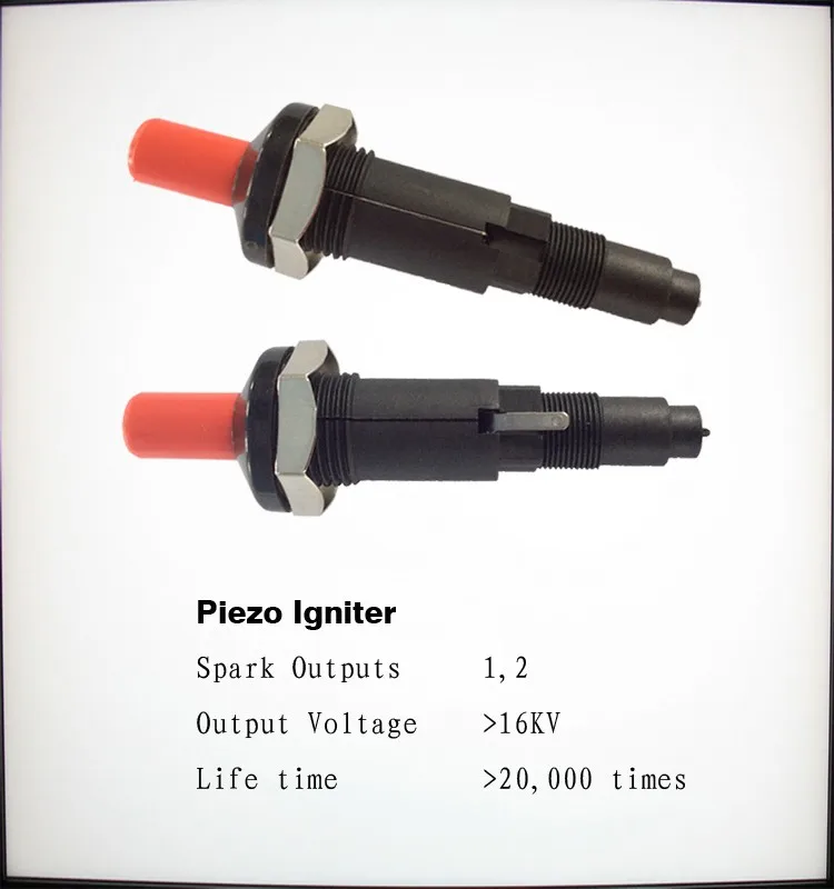 Electrelectric Push Onic Spark Ignition Lighter With Battery For Gas Water Heater/bbq/oven