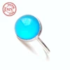 mood cabochon sterling silver mood ring color changing semi precious stone with silver ring wholesale