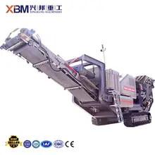 Professional mobile crushing plants, mobile construction waste crusher
