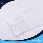 Custom Soft 100% Cotton Adults Button White Men's Formal Dress Shirt