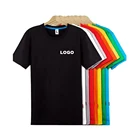 Wholesale support sample custom logo t shirt 100% cotton t shirt men t-shirt