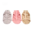 Winter Dog Clothes Floss Dog Clothes Warm Dog Apparel Zipper