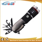 Hammer Safety Hammer Multi Functional Outdoor Camping Survival Swiss Army Knife Folding Tool Hammer Stainless Steel Car Safety Hammer With Flashlight