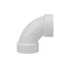 Plumbing tools and equipment names Two Types of 90 Degree Elbow PVC DWV Pipe Fitting related to sanitary fittings