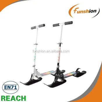 Snow Kick Scooter Parts Ski Scooter Interchangeable Wheels And Snow Kick Scooter Parts Ski Scooter Interchangeable Wheels And