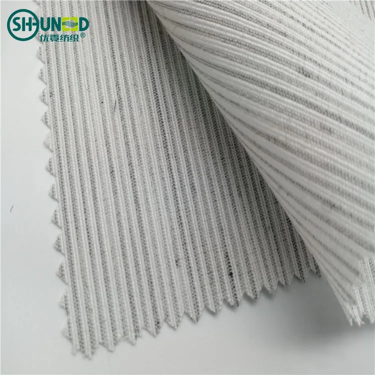 Chinese Factory Hair Interlining Canvas Interlining for Tailoring Materials of Men Suits Fusible Interlining