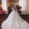 Hot Sale Turkish Girls Lace Ball Gown Bridal Dresses