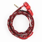 Urizons 3.5 ミリメートル有線 akg イヤホン手作りロープもつれステレオイヤホン型の携帯電話アクセサリー