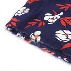 Fashion Customized Printing Pattern Woven 100 Rayon Garment Challis Fabric