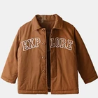 Winter Jacket girls Padded Cotton Clothes with Embroidery