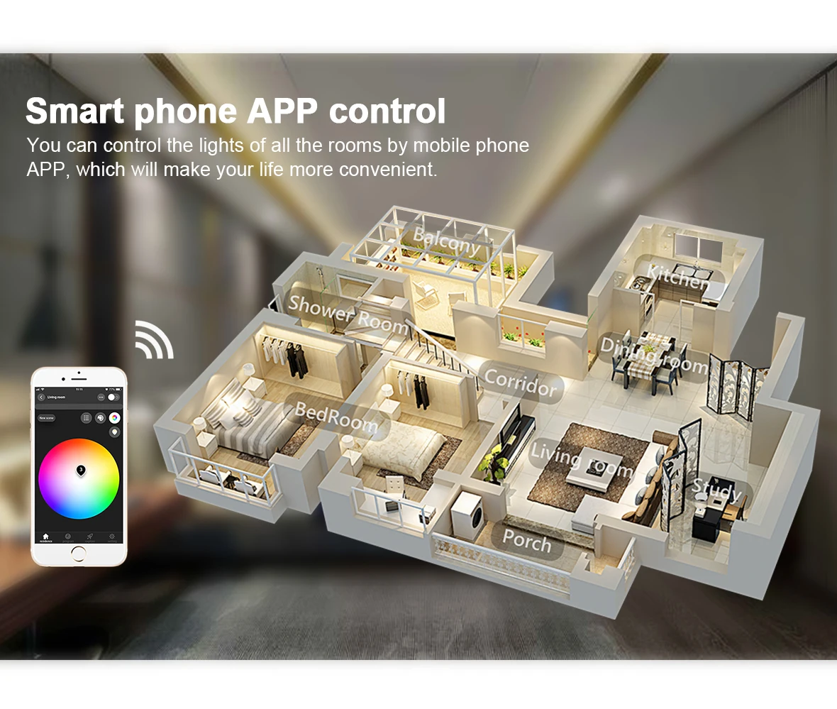 Wi-Fi Smart Zigbee 12V Dc Led Light Bulb With Smart Charge - ANKUX.COM