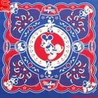 Promotional custom printed cotton children's bib soft absorbent bandana