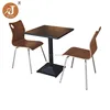 Factory Price Fast food restaurant Dining tables chairs