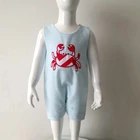 Customized kids clothes with embroidery baby boy toddler clothings set from china yiwu