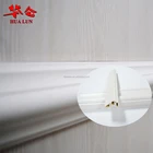 Interior wpc pvc trim mouldings for wall, custom pvc decorative strip crown molding
