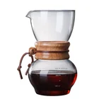 professional manufacturer wholesale 500ml High borosilicate glass coffee maker for office