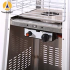 china water gas heater gas heater outdoor infrared glass tube gas heater GARDENSUN 13000W with CE CSA AGA ISO