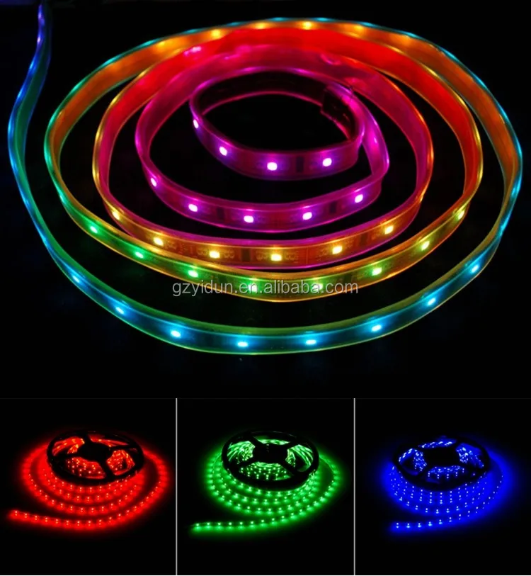 60LEDs/m 5050 led strip light flexible cuttable tape roll for commercial light