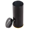 Metal type black custom tea tin can with airtight metal lid