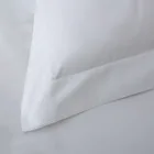 White Cotton Hotel Bedding Sets 4pcs Bed Solid Color Duvet Cover Bed Sheet