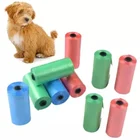 Small size Biodegradable Poo Dog Bag Pet Cat Waste Poop Clean Pick Up Garbage Bags