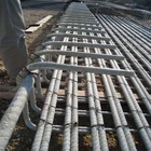 Pultruded FRP GRP Epoxy Resin Fiberglass Rebar GRP rebar mesh