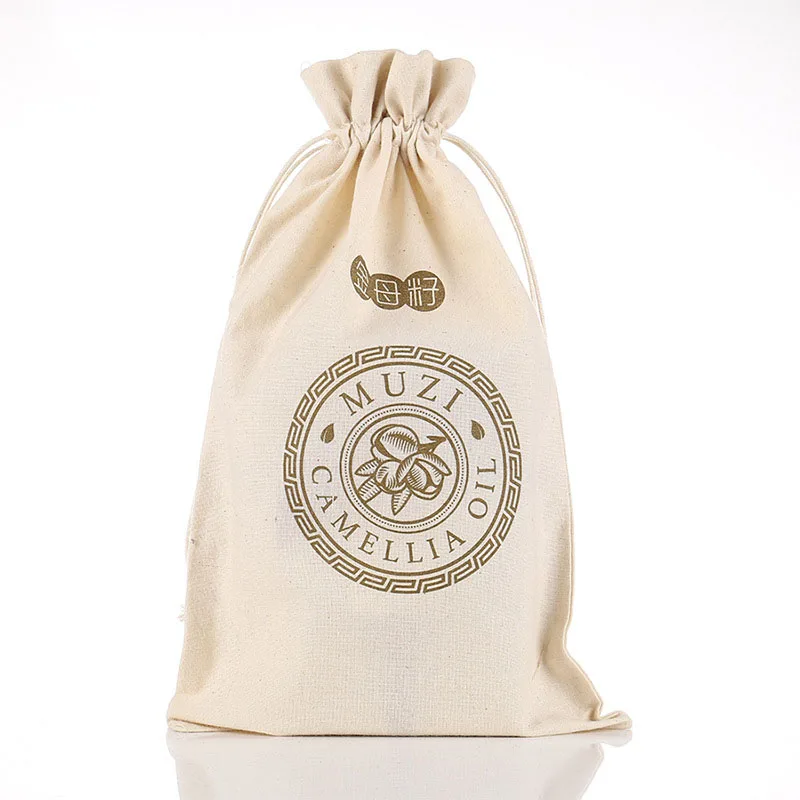 packaging & printing  bag  custom cotton dust bag with draw