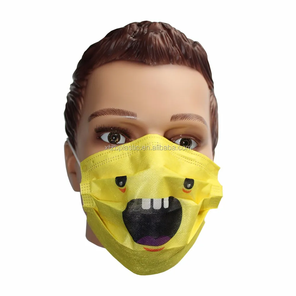Funny Smiling Face Cute Surgical Mask Surgical Disposable Face Masks Buy Surgical Disposable
