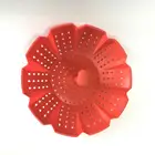 Hot selling silicone food vegetable steamer