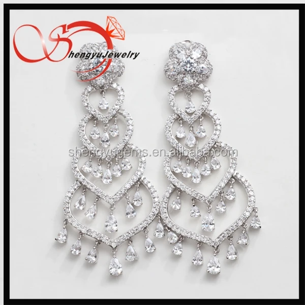 special design copper fashion earring for weding souvenirs