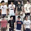 1.05 USD Stock Wholesale Cheap Garments Wholesale 8 Colors Of Cotton M-3XL Men T Shirt /Polo t-Shirt/T-Shirt (gdzw122)