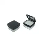 Plastic Small Cosmetic Makeup Black Square Mirror Compact Mirror Container For Sale