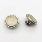 17/18mm screw shank button for jean decorative snap button covers