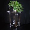 Living Room Decor Plant Display Furniture Clear Acrylic Table