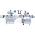 Full Automatic Rotary Filler And Capper Machine For Small Bottle