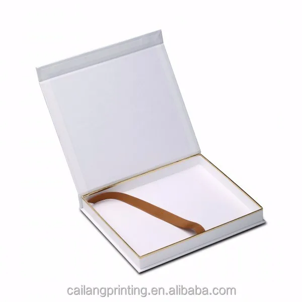 hot stamping/embossing rigid book shape fancy paper cardboard
