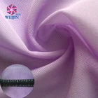 Custom 75% nylon 25% spandex Sheer Stretch Mesh Fabrics For Underwear