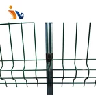 Sell At A Low Price Welded Rigid Mesh/3D Curved Wire Mesh Fence Panel