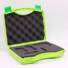 PP Material Green Color Plastic Tools Equipment Carrying Case Storage Box