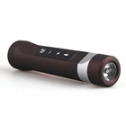 wholesale mini microphone portable waterproof wireless bluetooth led speaker for mobile mp3 player