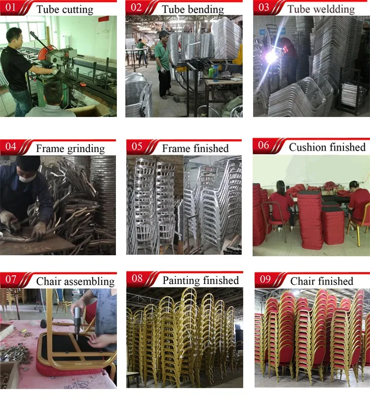 中国家具オンライン販売のための価格鋼の宴会の椅子仕入れ・メーカー・工場