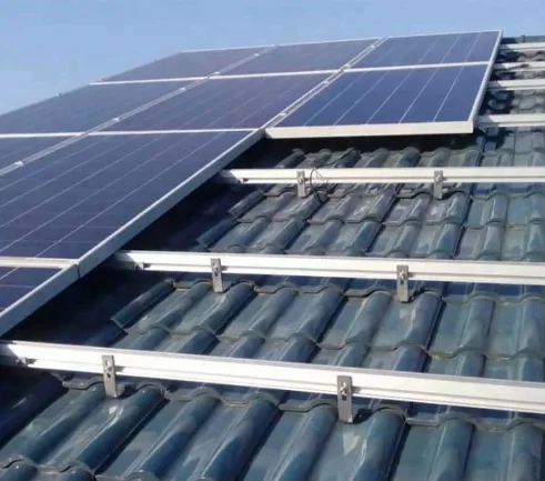 Rooftop Mounting System Real Scene Rooftop Mounting System Real Scene