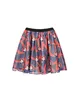 New model design cotton printed women mini skirts pictures