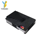 Slim RFID Carbon Fiber Wallet Money Clip Protector Credit Card Holder Wallet Clip