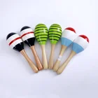 Wholesale colorful wooden maracas for gift / Infant Baby Kid Musical Instrument Education music toy