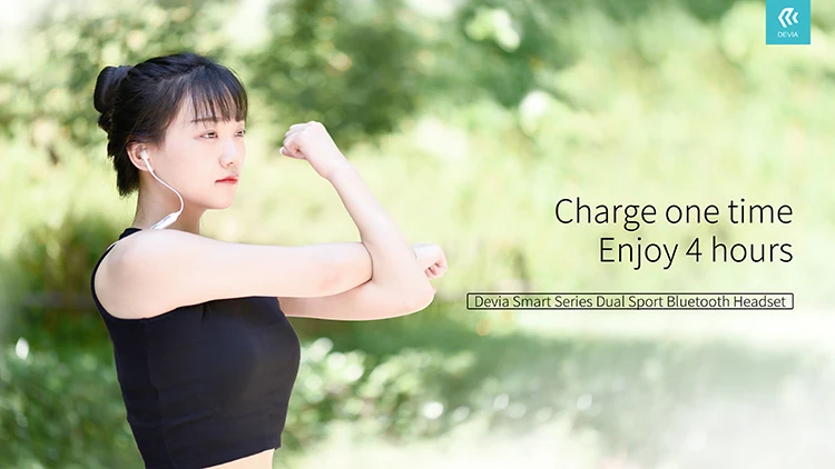 Devia Smart dual headphone sport earphone - ANKUX.COM