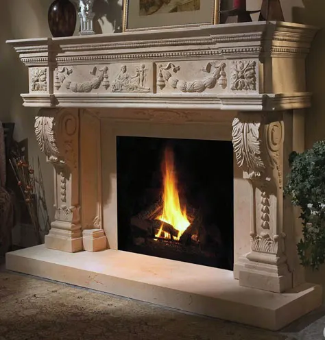 China Limestone Mantel China Limestone Mantel Manufacturers And