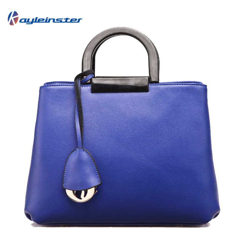 2015 Famous Brand 100% Guaranteed Genuine Leather Women Handbag Hard Handle Saffiano Bag Classic Fashion Shoulder Top-handle bag